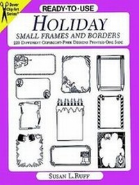 Abbildung von: Ready-to-Use Holiday Small Frames and Borders - Dover Publications Inc.