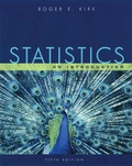 Cover: Statistics an Intro 5e - Wadsworth Publishing Co Inc