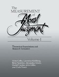 Cover: The Measurement of Moral Judgment 2 Volume Set - Cambridge University Press