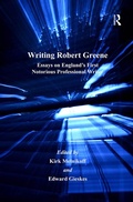 Cover: Writing Robert Greene - Routledge