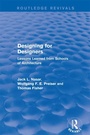 Cover: Designing for Designers (Routledge Revivals) - Routledge