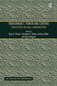 Abbildung von: Transparency, Power, and Control - Routledge