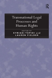 Enlarge image Cover: Transnational Legal Processes and Human Rights - Routledge