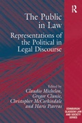 Cover: The Public in Law - Routledge