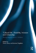 Cover: 'Cultural Life', Disability, Inclusion and Citizenship - Routledge