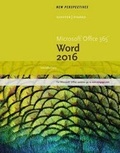 Cover: New Perspectives Microsoft (R) Office 365 & Word 2016 : Introductory, Loose-leaf Version - CENGAGE Learning Custom Publishing