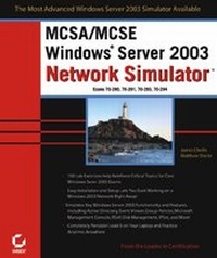 Enlarge image Cover: MCSA/MCSE: Windows Server 2003 Network Simulator - Sybex Inc.,U.S.