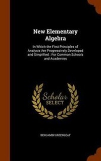 Abbildung von: New Elementary Algebra - Arkose Press