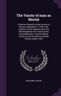 Cover: The Vanity of man as Mortal - Palala Press