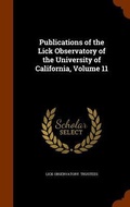 Cover: Publications of the Lick Observatory of the University of California, Volume 11 - Arkose Press