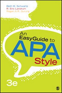 Enlarge image Cover: An EasyGuide to APA Style - SAGE Publications Inc