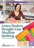 Cover: Learn Modern Straight-Line Machine Quilting Class DVD - Annies