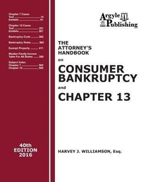 Abbildung von: The Attorney's Handbook on Consumer Bankruptcy and Chapter 13 - Argyle Publishing Company