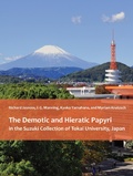 Cover: The Demotic and Hieratic Papyri in the Suzuki Collection of Tokai University, Japan - Lockwood Press
