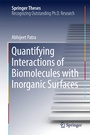 Cover: Quantifying Interactions of Biomolecules with Inorganic Surfaces - Springer