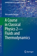Cover: A Course in Classical Physics 2-Fluids and Thermodynamics - Springer