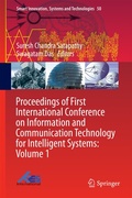 Cover: Proceedings of First International Conference on Information and Communication Technology for Intelligent Systems: Volume 1 - Springer