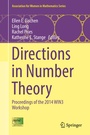 Cover: Directions in Number Theory - Springer