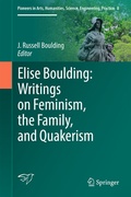 Cover: Elise Boulding: Writings on Feminism, the Family and Quakerism - Springer