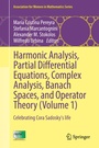 Cover: Harmonic Analysis, Partial Differential Equations, Complex Analysis, Banach Spaces, and Operator Theory (Volume 1) - Springer
