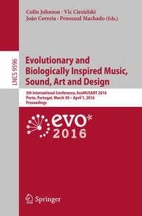 Abbildung von: Evolutionary and Biologically Inspired Music, Sound, Art and Design - Springer