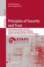 Cover: Principles of Security and Trust - Springer