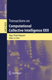 Abbildung von: Transactions on Computational Collective Intelligence XXII - Springer