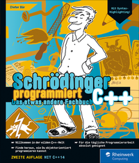 Abbildung von: Schrödinger programmiert C++ - Rheinwerk