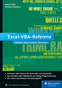 Abbildung von: Excel-VBA-Referenz - Rheinwerk
