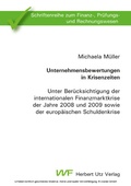 Cover: Unternehmensbewertungen in Krisenzeiten - utzverlag