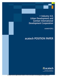 Abbildung von: Industry 4.0, Urban Development and German International Development Cooperation - utzverlag