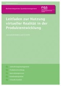 Cover: Leitfaden zur Nutzung virtueller Realit&auml;t in der Produktentwicklung - FQS Forschungsgemeinschaft Qualit&auml;t e.V.