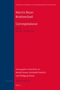 Cover: Martin Bucer Briefwechsel/Correspondance: Band X (Juli 1533 - Dezember 1533) - Brill