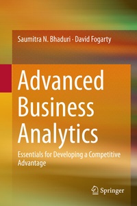 Enlarge image Cover: Advanced Business Analytics - Springer