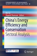 Cover: China's Energy Efficiency and Conservation - Springer