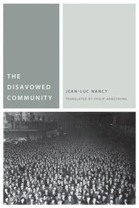 Enlarge image Cover: The Disavowed Community - Fordham University Press