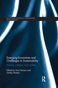 Enlarge image Cover: Emerging Economies and Challenges to Sustainability - Routledge