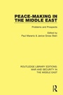 Cover: Peacemaking in the Middle East - Routledge