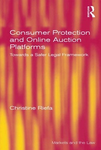 Abbildung von: Consumer Protection and Online Auction Platforms - Routledge
