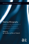 Cover: Meeting Ethnography - Routledge