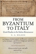 Cover: From Byzantium to Italy - Bloomsbury Academic