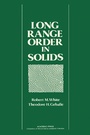 Cover: Long Range Order in Solids - Academic Press