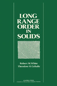 Enlarge image Cover: Long Range Order in Solids - Academic Press