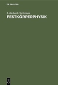 Cover: Festk&ouml;rperphysik - De Gruyter Oldenbourg