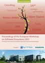Cover: Proceedings of the European Workshop on Software Ecosystems 2015 - BoD - Books on Demand