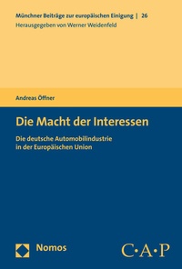 Abbildung von: Die Macht der Interessen - Nomos