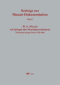 Abbildung von: W. A. Mozart im Spiegel des Musikjournalismus - Carus-Verlag