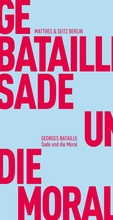 Cover: Sade und die Moral - Matthes & Seitz Berlin