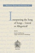 Cover: Interpreting the Song of Songs - Literal or Allegorical? - Peeters Publishers