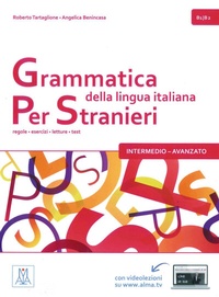 Abbildung von: Grammatica della lingua italiana per stranieri - intermedio - avanzato - Hueber Verlag